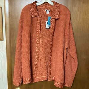 Rust blouse or light cover up